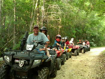 ATV fun in Tiger Island